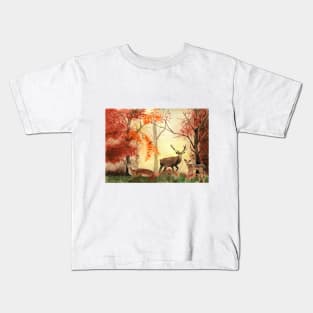 Autumn forest Kids T-Shirt